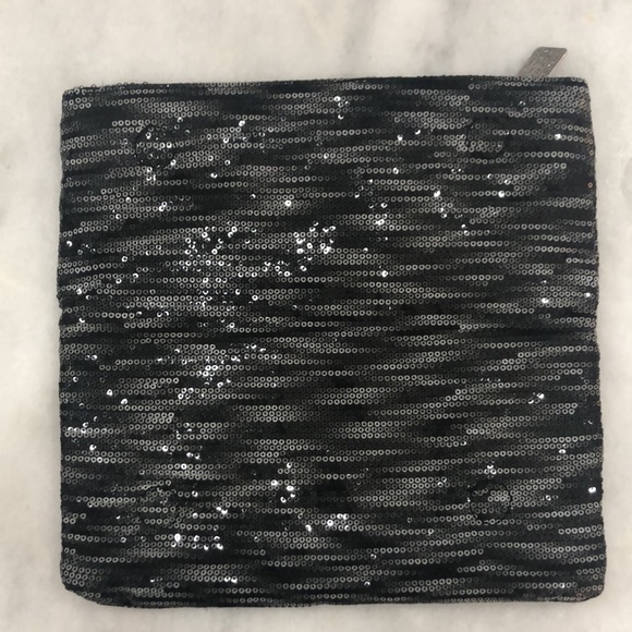 BCBGeneration Black Sequin Ombré Clutch - Picture 5 of 9